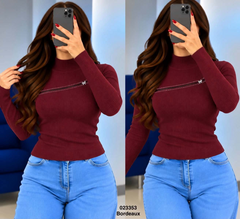 Pull 023353 - Bordeaux
