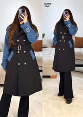 Trench imperméable avec ceinture 022956