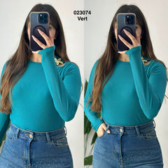 Pul avec boucle star sur manche 023074