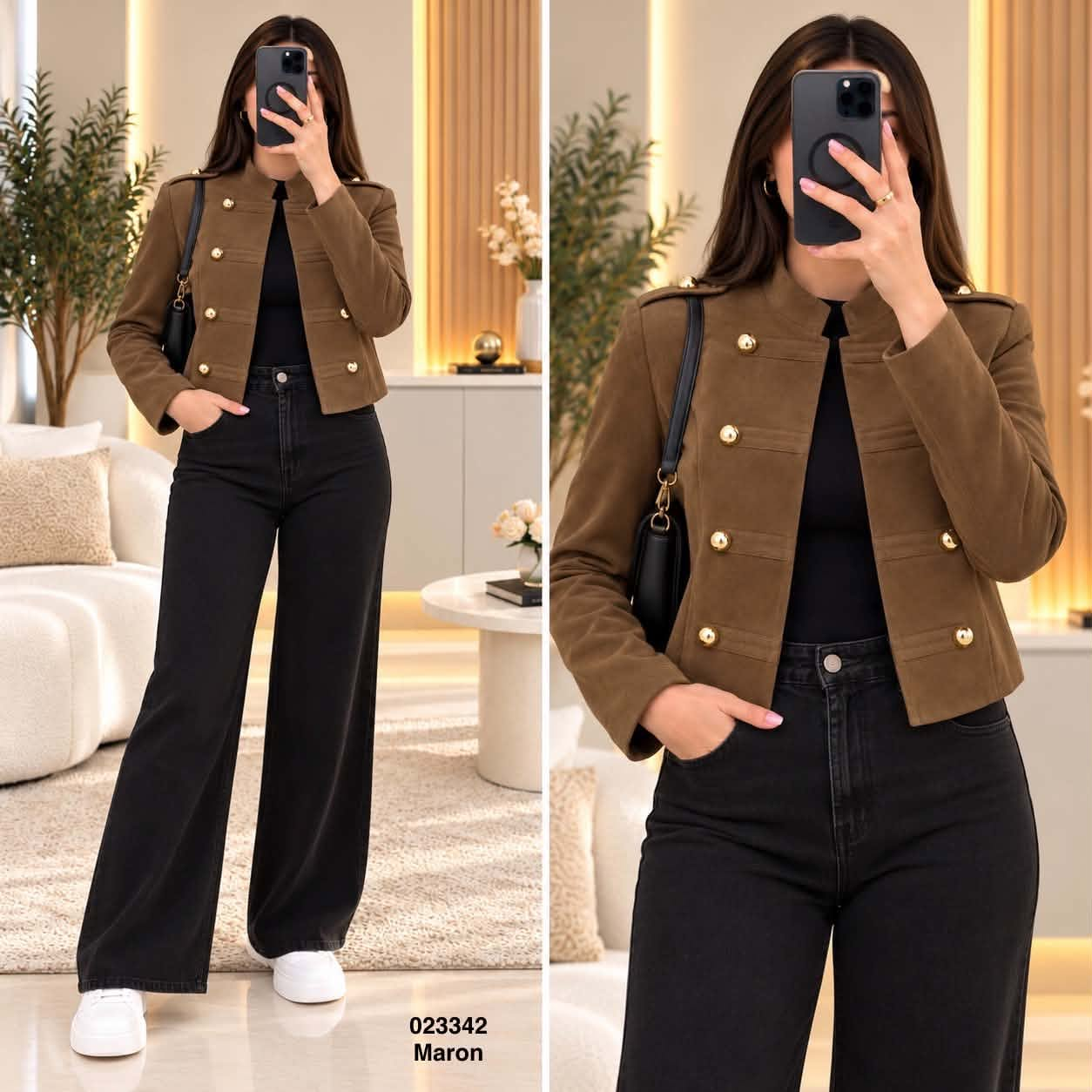 Veste Rola 023342 – Maron