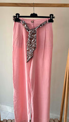 Pantalon kamreya avec caravatte 023161