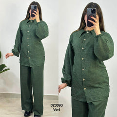 Ensemble 2ps chemise +pantalon kamreya 023093