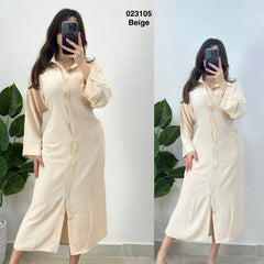 Robe style chemise 023105