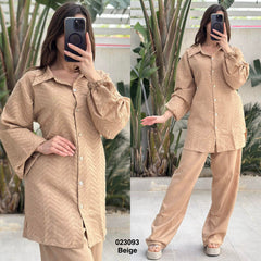 Ensemble 2ps chemise +pantalon kamreya 023093