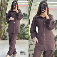 Ensemble 2ps chemise +pantalon kamreya 023093