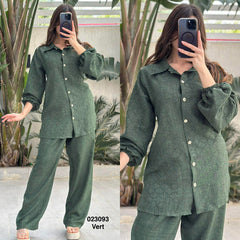 Ensemble 2ps chemise +pantalon kamreya 023093