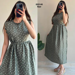 Robe épois sans manche 023140