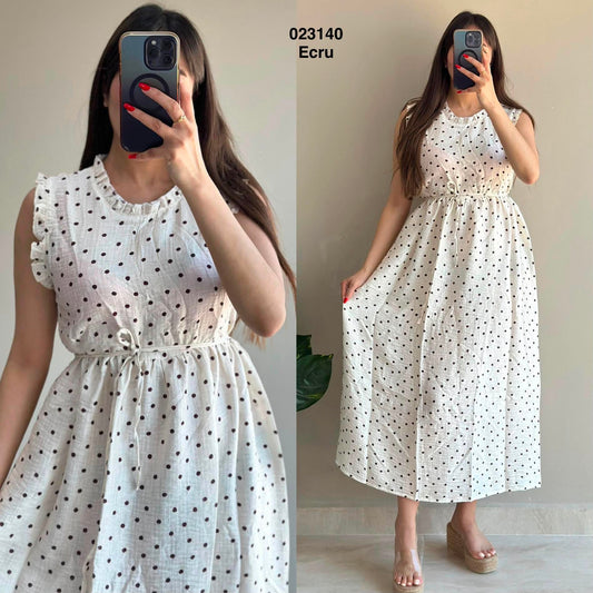 Robe épois sans manche 023140