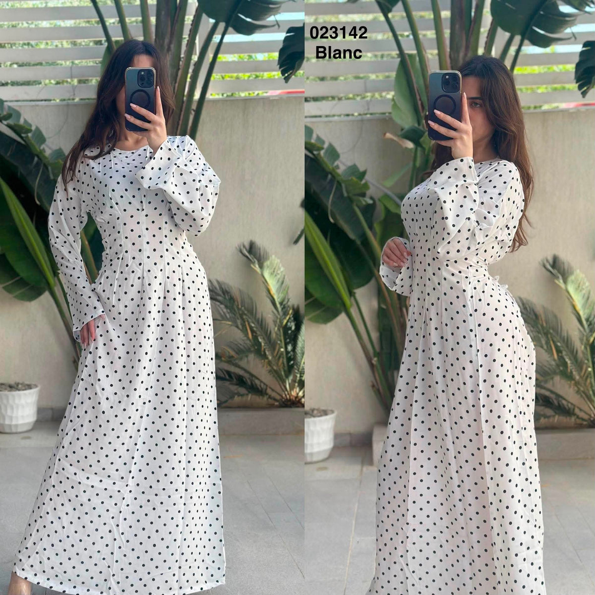 Robe épois long 023142