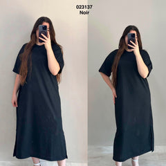 Robe coton simple 023137