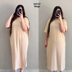 Robe coton simple 023137