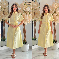Robe style chemise elena 023154