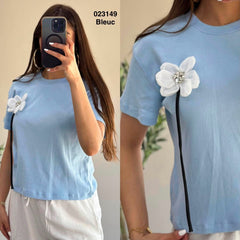 Pul avec motif fleur 023149