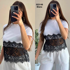 Pul avec dentelle 023148