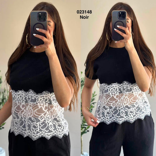 Pul avec dentelle 023148