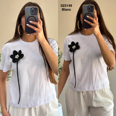 Pul avec motif fleur 023149