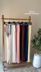 Pantalon kamreya avec caravatte 023161