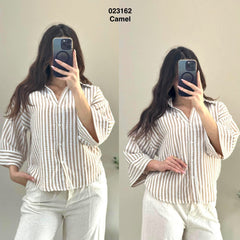 Chemise rayé oversize 023162
