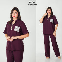 Ensemble 2ps avec mini poche 023164