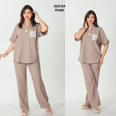 Ensemble 2ps avec mini poche 023164