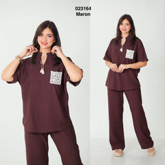 Ensemble 2ps avec mini poche 023164