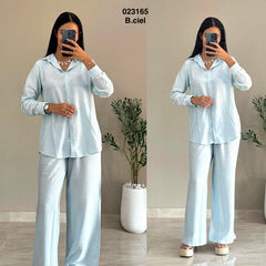 Ensemble chemise+pantalon 023165