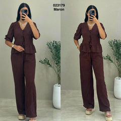 Ensemble 2ps kamreya+pantalon 023179