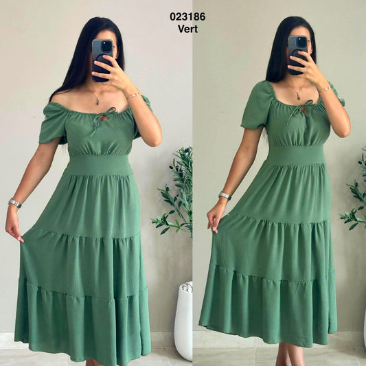 Robe col bateau 023186