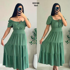 Robe col bateau 023186