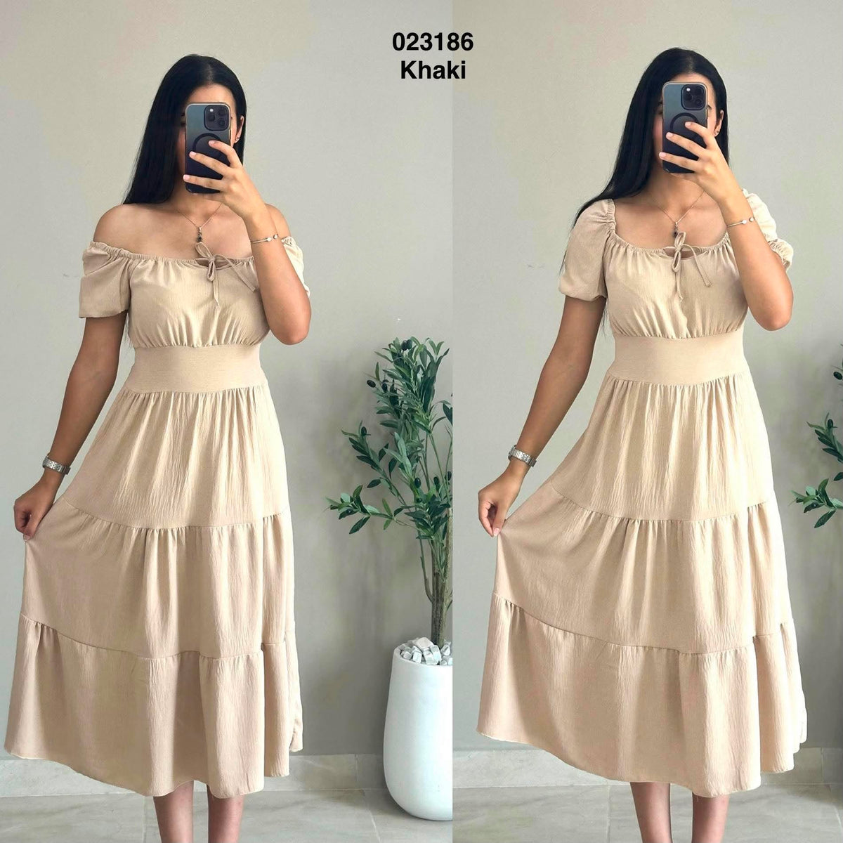Robe col bateau 023186