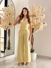 Ensemble 2ps pul croisé avec motif 023115