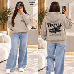 Sweat à capuche Vintage femme – 023316