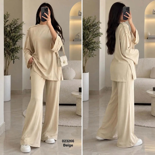 Ensemble 2ps pul avec boutons 023266