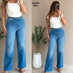 Pantalon large avec tache 023235