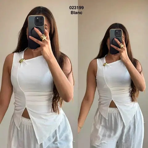 Pul sans manche avec boucle 023199