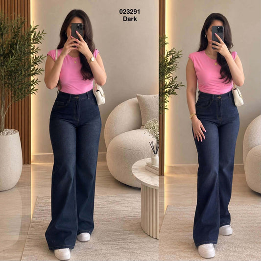 Pantalon large simple 023291