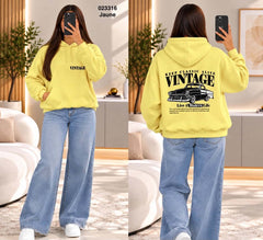 Sweat à capuche Vintage femme – 023316