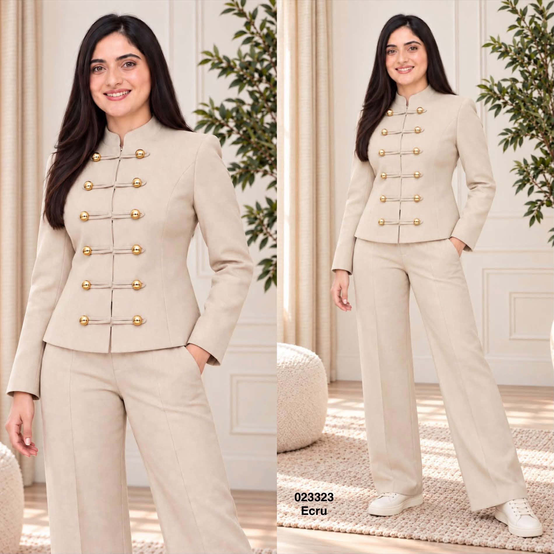 Ensemble 2ps avec  boutons 023323