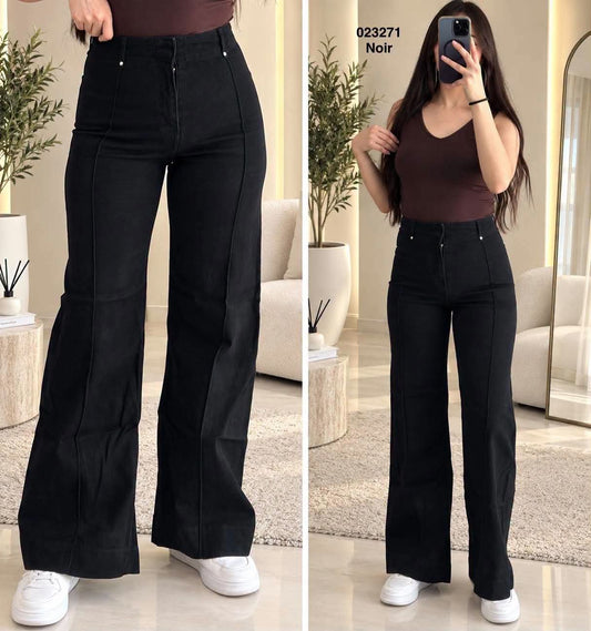 Pantalon large pince 023271
