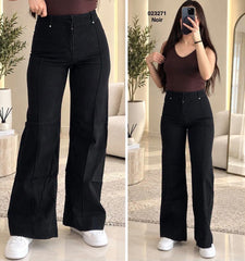 Pantalon large pince 023271