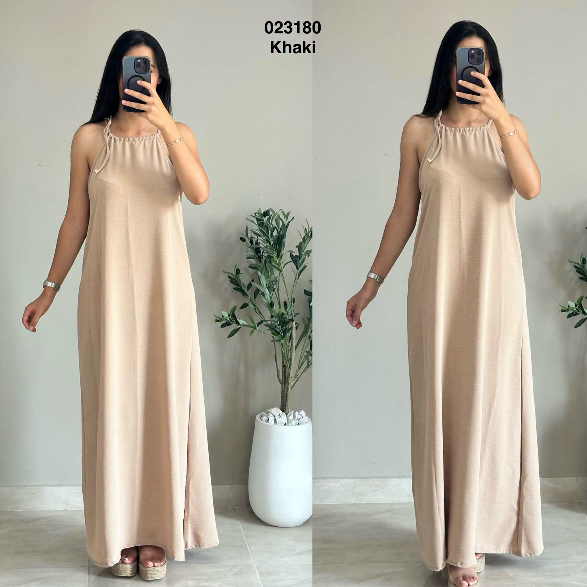 Robe à bretelles pour femme Sympatico Tunisie – vue 6