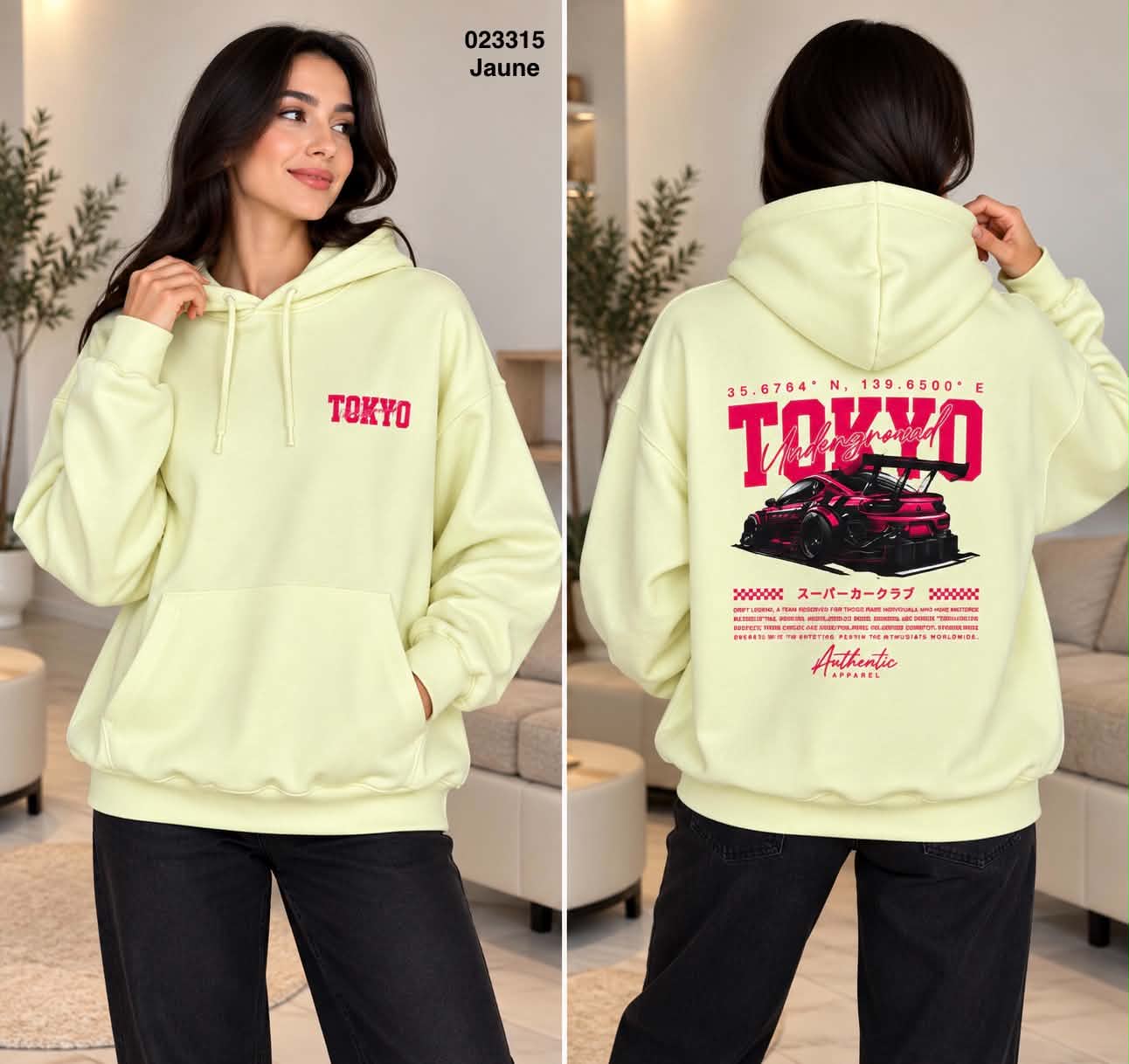 Capuche tokyo 023315
