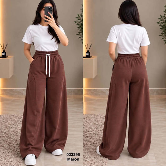 Pantalon large coton 023295