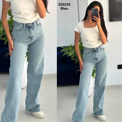 Pantalon large 023226