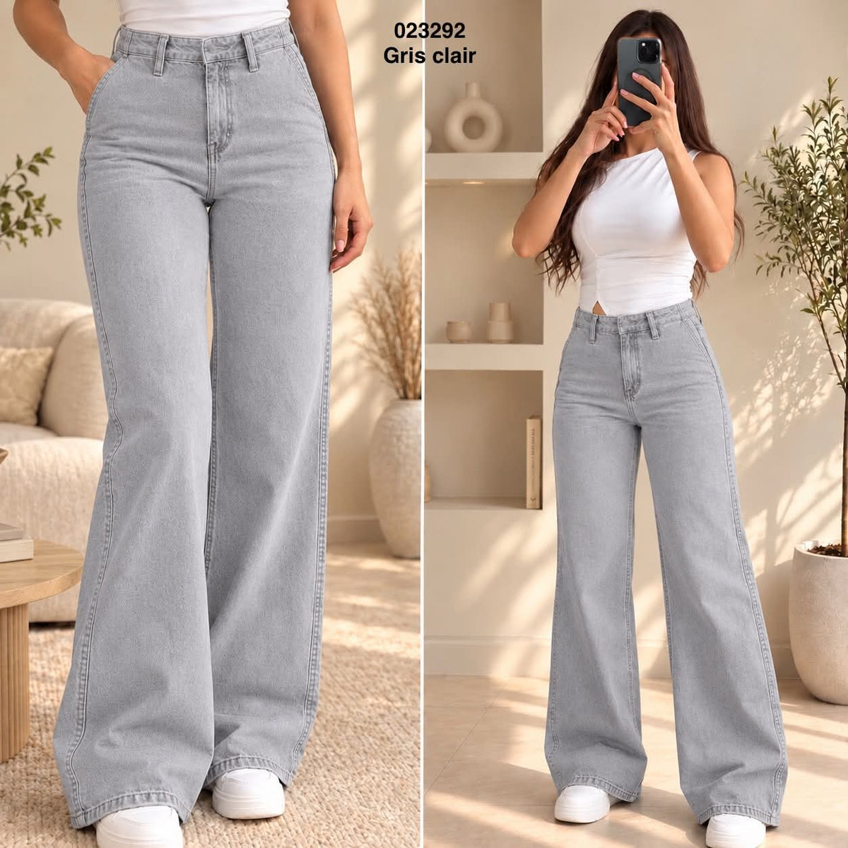 Pantalon large 023292