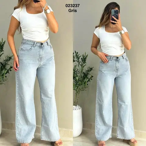 Pantalon wid leg 023237