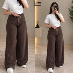 Pantalon large simple 023285
