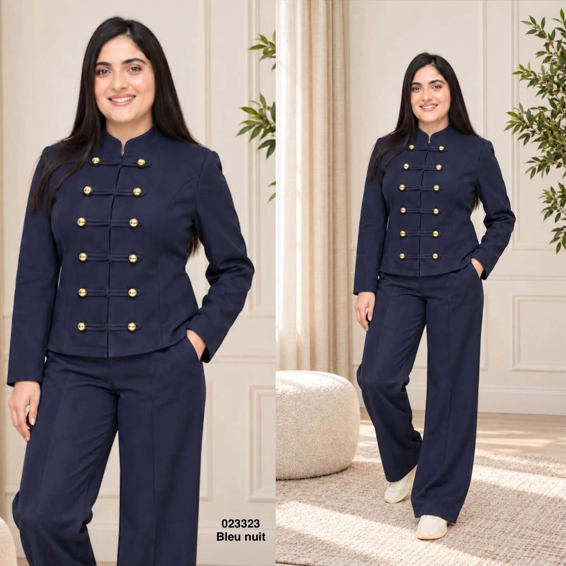 Ensemble 2ps avec  boutons 023323