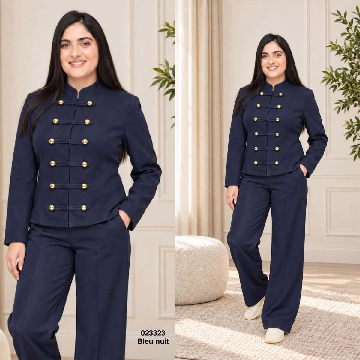 Ensemble 2ps avec  boutons 023323