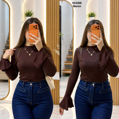 Pul manche oversize 023306